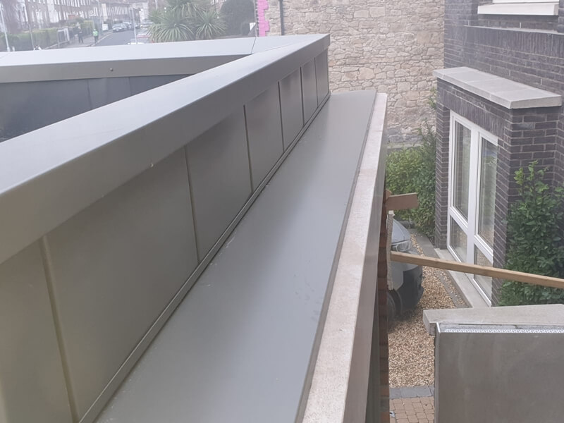 Aluminum cappings CS Fabrication and Powder Coating